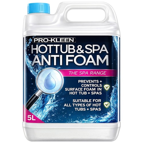 Prokleen hot tub anti foam - tub,