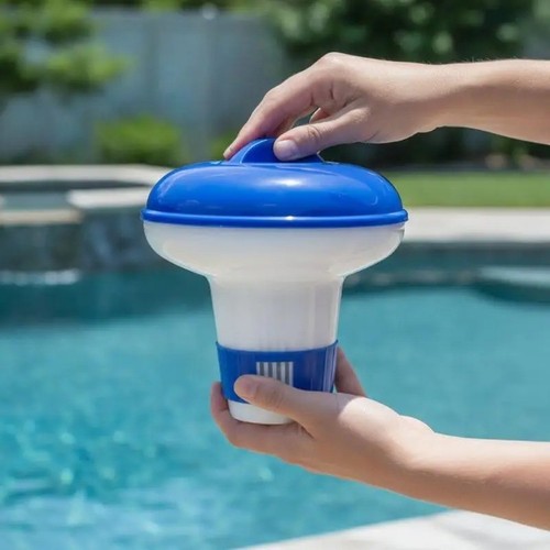 Floating chlorine dispenser - chlorine,