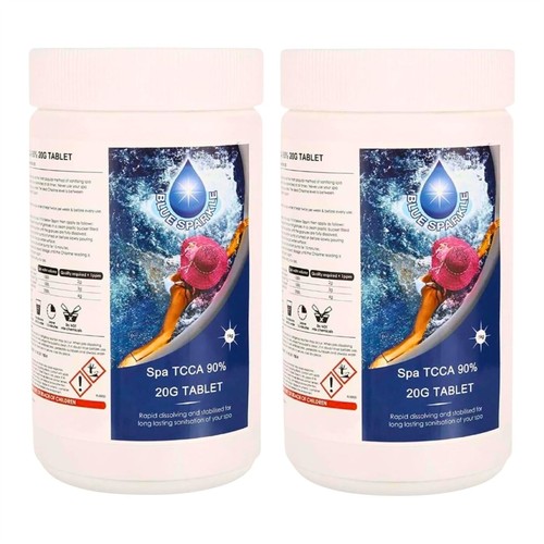 2kg chlorine tablets - chlorine, hot