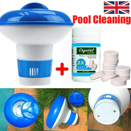 100 chlorine tablets floating - 100,