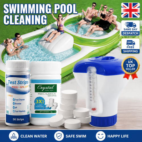 100 pool cleaning tablet - pool, +