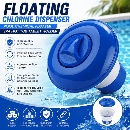 Floating chlorine dispenser - floating,