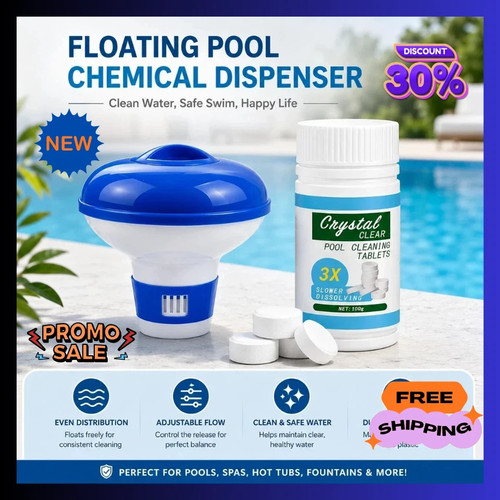 100 chlorine tablets - chlorine,