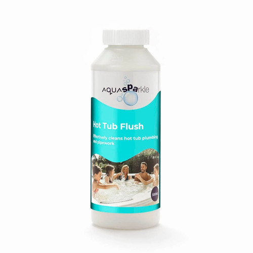 Aquasparkle hot tub flush - hot,
