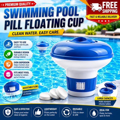 Floating chlorine dispenser - floating,