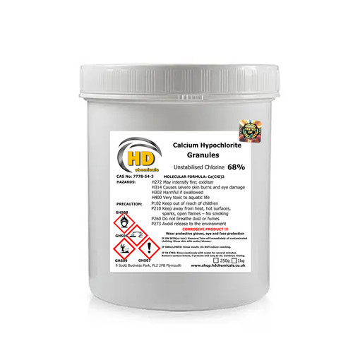 Calcium hypochlorite granules - calcium,